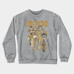 Pete's Poop Deck 1957 - Disstresed Vintage Style Crewneck Sweatshirt